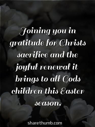 happy easter many blessings
